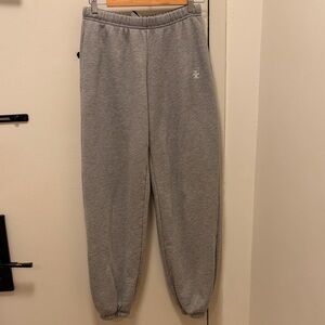 Eterne Gray Track Pants Joggers - Boyfriend with Pockets